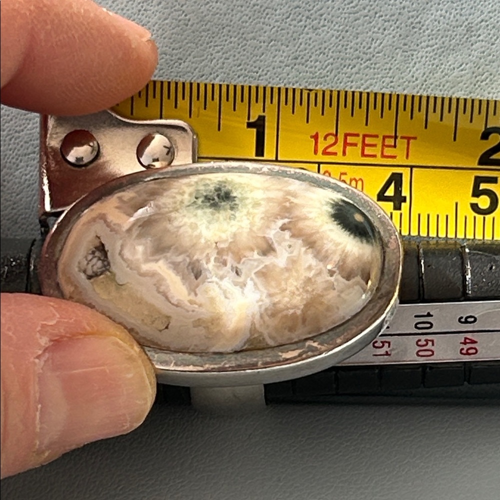 Unique Stone Ring With Natural Patterns - image 7